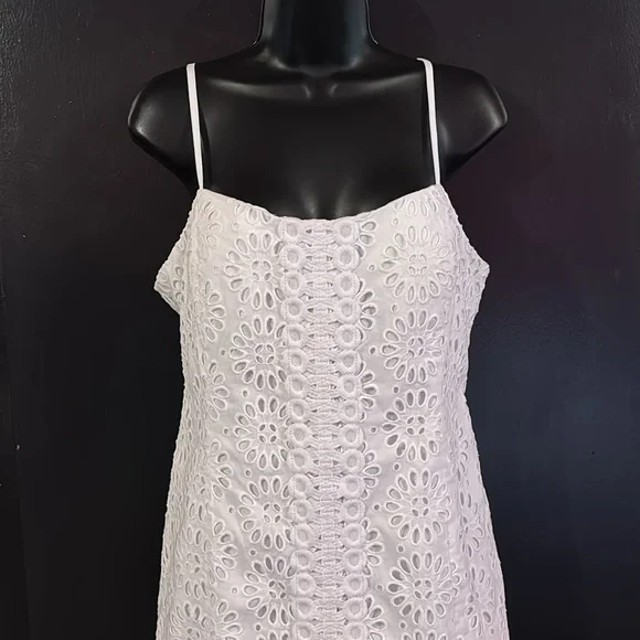 NWT Lilly Pulitzer Shelli oversized pinwheel eyelet dress. Sz 16. - Picture 5 of 17